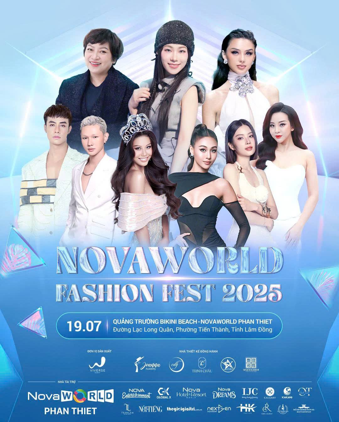 NovaWorld Fashion Fest 2025: Đêm hội thời trang rực rỡ tại Bikini Beach
